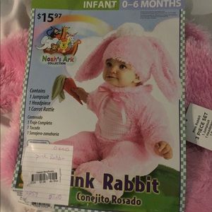 Pink bunny costume